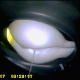 In this voyeur clip, a camera installed inside of a portable chemical toilet records a woman pissing, taking a runny shit, and then wiping her ass. Over 4 minutes.